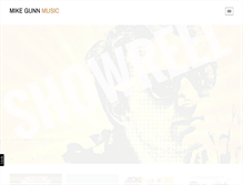 Tablet Screenshot of mikegunnmusic.com